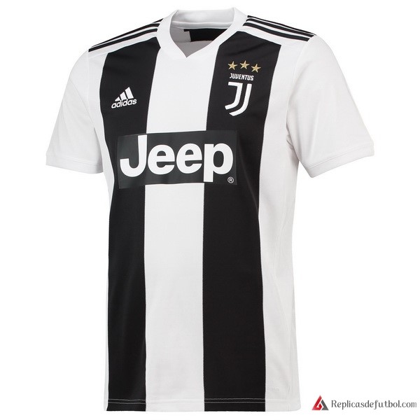 Camiseta Juventus Primera equipación 2018-2019 Blanco Negro